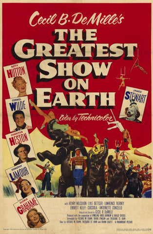 The Greatest Show on Earth 11 x 17 Movie Poster - Style B