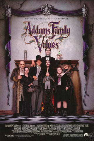 Addams Family Values 11 x 17 Movie Poster - Style B