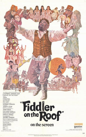 Fiddler on the Roof 11 x 17 Movie Poster - Style B