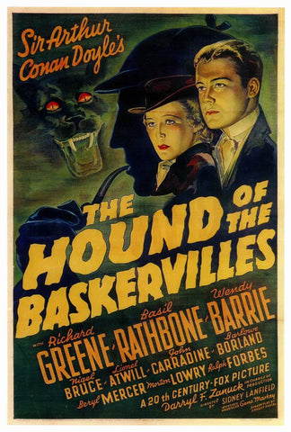 The Hound of The Baskervilles 27 x 40 Movie Poster - Style A