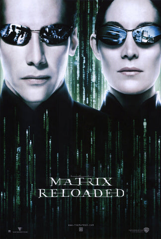 The Matrix Reloaded 27 x 40 Movie Poster - Style B