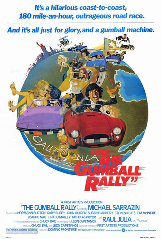 The Gumball Rally 27 x 40 Movie Poster - Style A