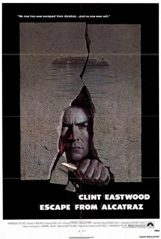 Escape From Alcatraz 27 x 40 Movie Poster - Style A