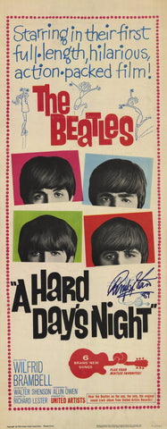 A Hard Day's Night 14 x 36 Movie Poster - Insert Style A