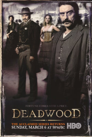 Deadwood (TV) 27 x 40 TV Poster - Style D
