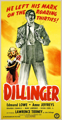 Dillinger 11 x 17 Movie Poster - Style C