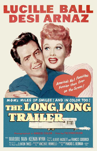 The Long Long Trailer 11 x 17 Movie Poster - Style B