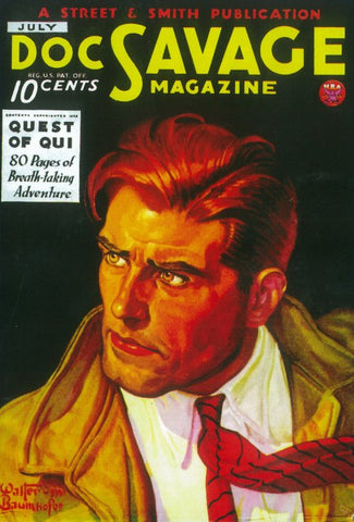 Doc Savage (Pulp) 11 x 17 Pulp Poster - Style A