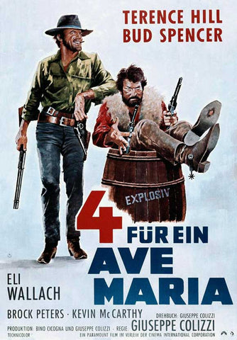 Ace High 27 x 40 Movie Poster - German Style A