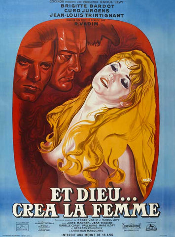 Et Dieu... créa la femme 27 x 40 Movie Poster - French Style A