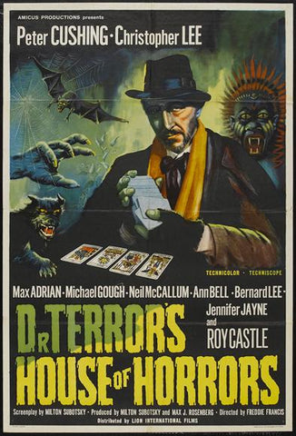 Dr. Terror's House of Horrors 11 x 17 Movie Poster - UK Style A