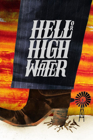 Hell or High Water Style E Movie Poster 11 x 17 inch