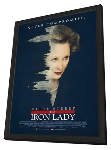 The Iron Lady 24 x 36 Movie Poster - Style A - in Deluxe Aluminum Frame