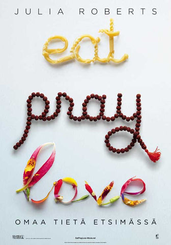 Eat Pray Love 27 x 40 Movie Poster - Finnish Style A