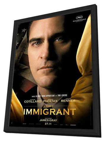 The Immigrant 11 x 17 Movie Poster - French Style C - in Deluxe Aluminum Frame