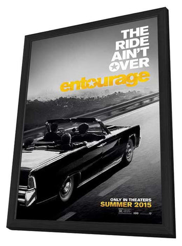 Entourage 11 x 17 Movie Poster - Style B - in Deluxe Aluminum Frame