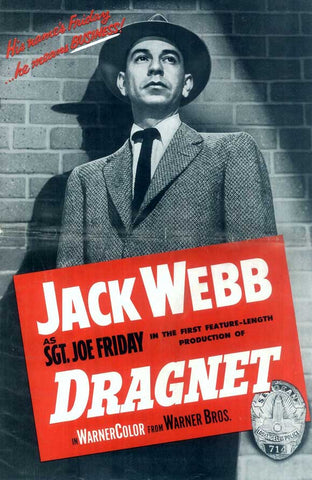 Dragnet 11 x 17 Movie Poster - Style B
