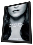 Fifty Shades of Grey 24 x 36 Movie Poster - Style C - in Deluxe Aluminum Frame
