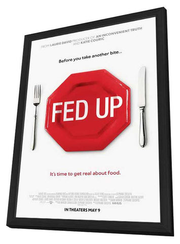 Fed Up 11 x 17 Movie Poster - Style A - in Deluxe Aluminum Frame