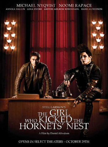 The Girl Who Kicked the Hornet's Nest 11 x 17 Movie Poster - Style F