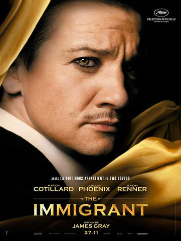 The Immigrant 24 x 36 Movie Poster - French Style B - in Deluxe Aluminum Frame