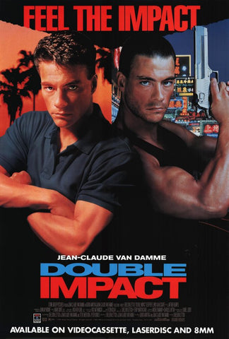 Double Impact 27 x 40 Movie Poster - Style B