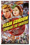 Flash Gordon Conquers the Universe 27 x 40 Movie Poster - Style A