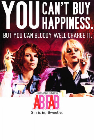 Absolutely Fabulous 27 x 40 TV Poster - Style A