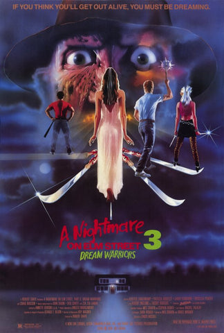 A Nightmare on Elm Street 3: Dream Warriors 27 x 40 Movie Poster - Style A