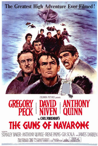 The Guns of Navarone 27 x 40 Movie Poster - Style A