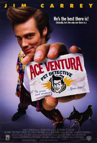 Ace Ventura: Pet Detective 27 x 40 Movie Poster - Style A