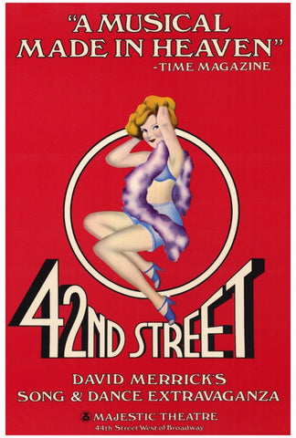 42nd Street (Broadway) 27 x 40 Movie Poster - Style A