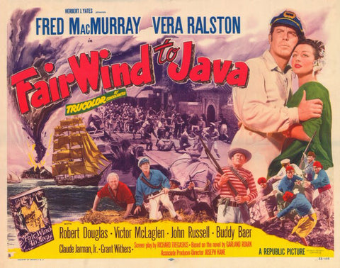Fair Wind to Java 11 x 17 Movie Poster - Style B