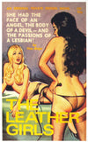 The Leather Girls 11 x 17 Retro Book Cover Poster