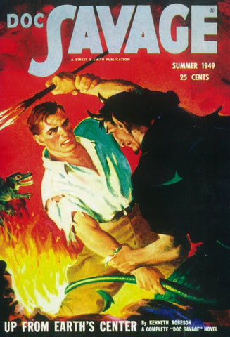 Doc Savage (Pulp) 11 x 17 Pulp Poster - Style B