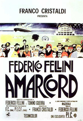 Amarcord 11 x 17 Movie Poster - Style E