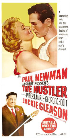 The Hustler 13 x 30 Movie Poster - Australian Style A