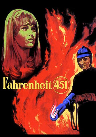 Fahrenheit 451 27 x 40 Movie Poster - Style E