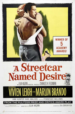 A Streetcar Named Desire 11 x 17 Movie Poster - Style D
