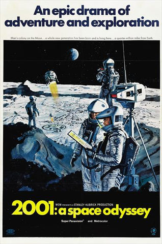 2001: A Space Odyssey 27 x 40 Movie Poster - Style J