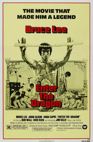 Enter the Dragon 27 x 40 Movie Poster - Style D