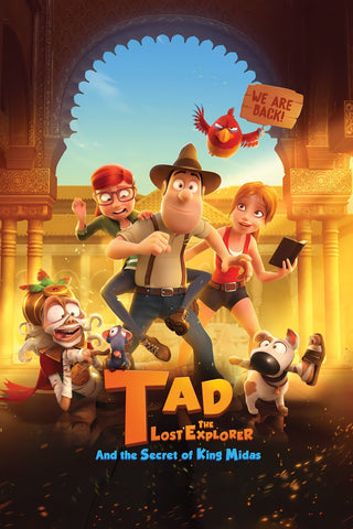 Tad, the Lost Explorer, and the Secret of King Midas Style A Movie Poster 11 x 17 inch