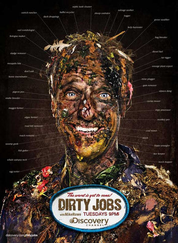 Dirty Jobs (TV) 11 x 17 TV Poster - Style A