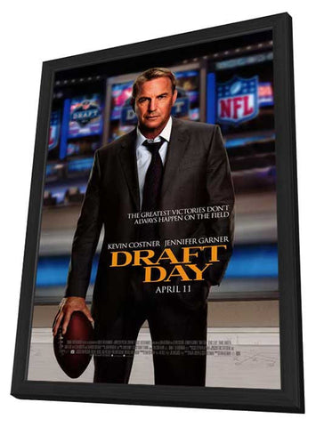 Draft Day 24 x 36 Movie Poster - Style A - in Deluxe Aluminum Frame