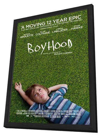 Boyhood 11 x 17 Movie Poster - Style A - in Deluxe Aluminum Frame