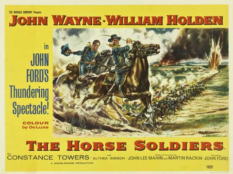 The Horse Soldiers 30 x 40 Movie Poster UK - Style A