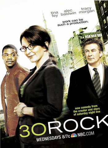 30 Rock 11 x 17 TV Poster - Style D