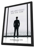 Fifty Shades of Grey 24 x 36 Movie Poster - Style A - in Deluxe Aluminum Frame