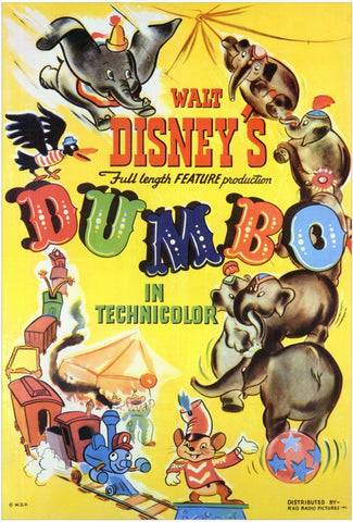 Dumbo 11 x 17 Movie Poster - Style E