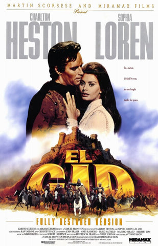 El Cid 11 x 17 Movie Poster - Style B